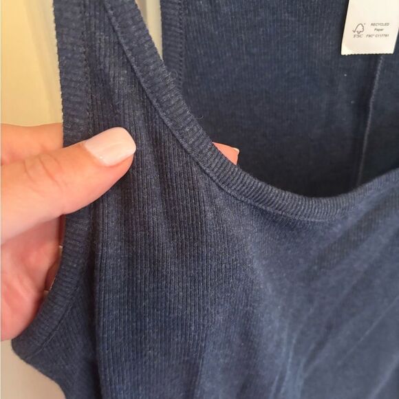 J. Crew Deep Blue Sleeveless Top - Picture 5 of 5